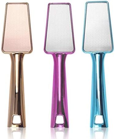 Torribala Household Foot File Nail Skin Nail Skin Knife Glass Portable Callus Remover Scrubber Pedicure Tool Paragraph (Purple) - Buy Online on GoSupps.com