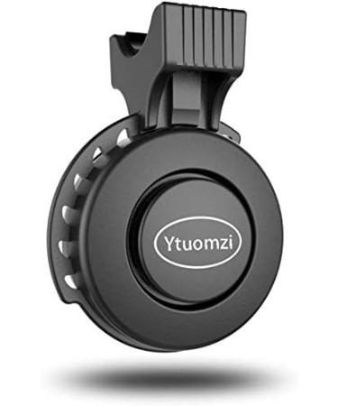Ytuomzi Electric Bike Horn - USB Rechargeable 120 db Loud Alarm for Mountain/Road Bike - Waterproof - 3 Modes Alert - Black - Buy Online on GoSupps.com