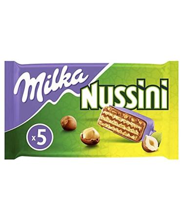 MILKA - Nussini Bars 5X31.5G - Pack of 4 - Special Offer