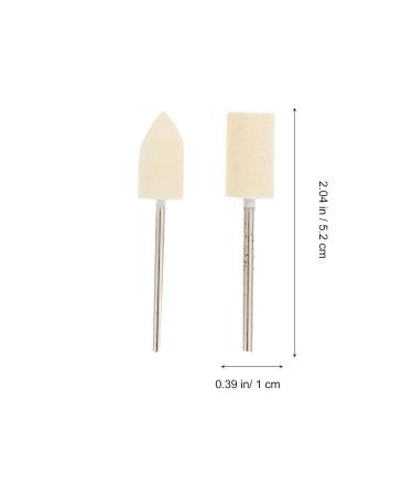 Beaupretty 12pcs Nail Polisher Replacement Bits - Ceramic Grinding Heads for Nail Drilling & Manicure - Buy Online on GoSupps.com