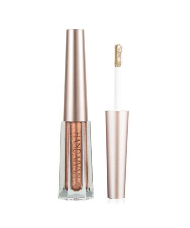GL-TURELIFES GLITTER LIDE STARINE SAMING Mermaid Mermaid eyeshadow Long-lasting waterproof make-up with sparkling shimmering eyes (# 8 earth color)