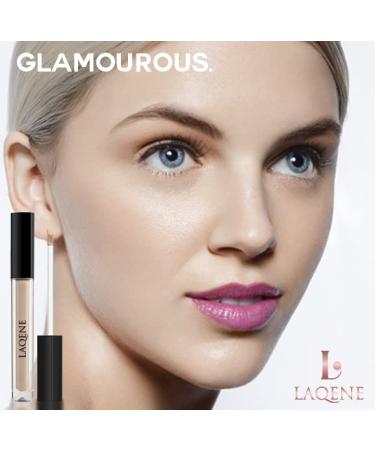 LAQENE Luxury Line Hydrating Concealer - Full Coverage, Long Lasting, Natural Ivory Shade - Ideal for Dark Circles & Blemishes - Buy Online on GoSupps.com