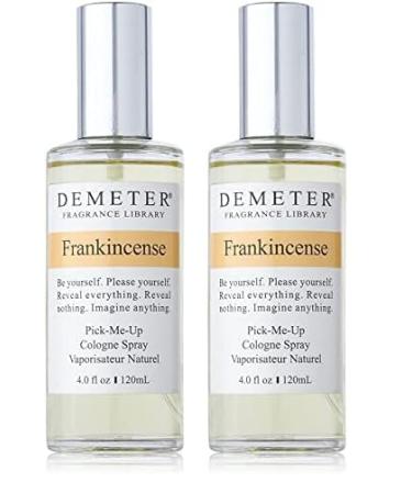 DEMETER Frankincense Cologne Spray 4 Ounce (Pack of 2)