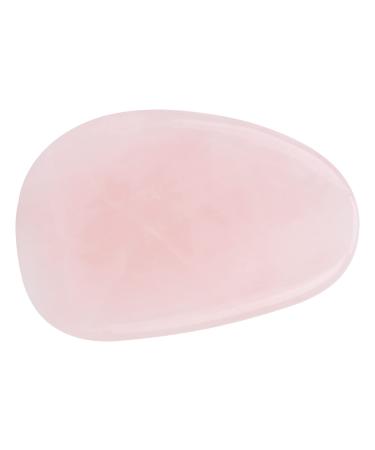 Gua Sha Tool Face Scraping Tool Clear Rose Quartz for Travel for Home for Massage Shop