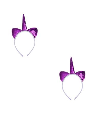 FRCOLOR Kids Hair Accessories hair for hair ties hair ties for hair band hair decoration paillette headband hair hoop hair ornament sequins child Kid Hair Accessories