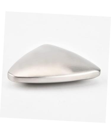 1pc Metal Soap Bar Soapstone Odor Removing Bar White Heart Shaped Basket Onion Smell Bar Kitchen Remove Odor Soap Smell Eliminator Soap File Handles Take a Bath Pumice Stone - Buy Online on GoSupps.com