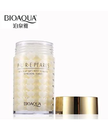 BIOAQUA Face Cream 60g - Pure Silk Pearl Essence, Hyaluronic Acid for Flawless Hydro-Lipid Balance, Rejuvenation & Moisturizing - Buy Online on GoSupps.com