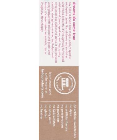 hello Unicorn Sparkle Toothpaste for Kids - Bubblegum - Pack of 2 - 4.2 Oz. - Buy Online on GoSupps.com