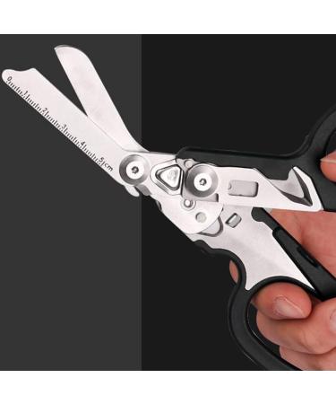 Multifunctional Rescue Emergency Scissors for Medical Professionals Foldable Multi-Use Design for Rescue Workers | International Shipping Available - Buy Online on GoSupps.com