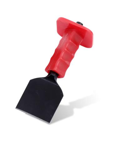 Monkey King Bar-8.9IN by 3IN Width Masons Chisel with Hand Guard for Remove Cement Motrtar 3IN Width Flat Chisel