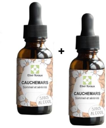  Conseil fleur de Bach Bach Flowers Alcohol-Free Nightmares - Adult and Children - End Nightmares with the Mix- It Helps to Soothe Anxiety Before Going to Bed...30 ml Pack of 2 - Buy Online on GoSupps.com