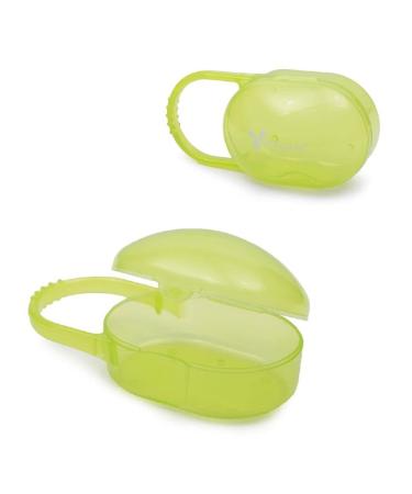 Cangaroo pacifier container P1139 pacifier box green PP with handle from birth