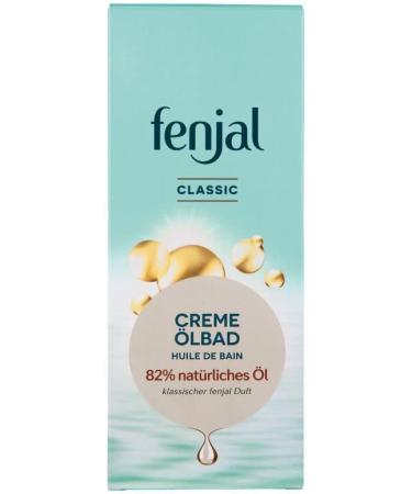 Fenjal Creme Oilbad Classic - Moisturizing Vegan Skin Care Oil Bath for Dry & Sensitive Skin 200 ml - Buy Online on GoSupps.com