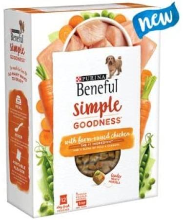 Purina Beneful Simple Goodness Chicken - 12 Stay Fresh Packs | Shop Now - Buy Online on GoSupps.com