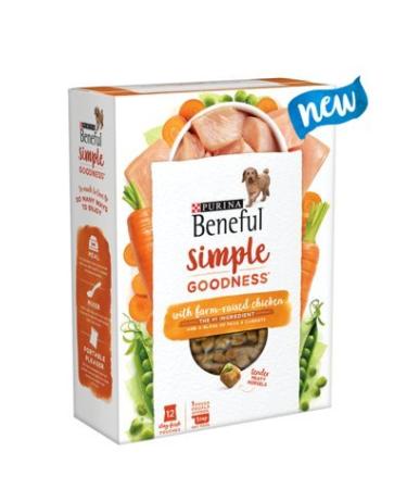 Purina Beneful Simple Goodness (12 Stay Fresh Packs) Chicken