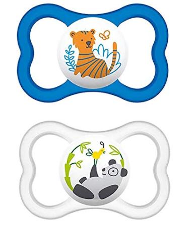 MAM AIR Silicone 16+ Months Twin Pack for Boy