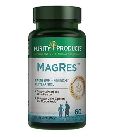 Purity Products - MagRes Formula Magnesium + Resveratrol 60 capsules