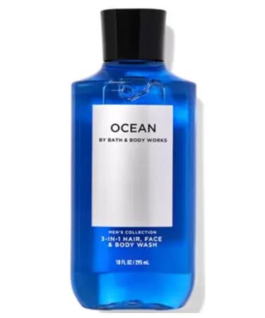 Bath & Body Works Ocean 3-in-1 Shower Gel & Body Cream | Refreshing Scent | Moisturizing Formula - Buy Online on GoSupps.com