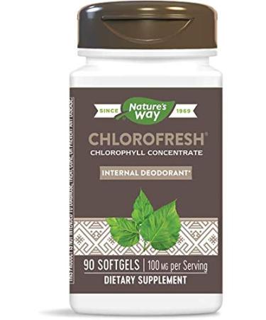 Pack of 2 x Nature's Way Chlorofresh - 90 Softgels