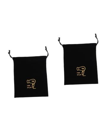 HEALLILY Travel Backpack 2pcs Hair Dryer Storage Bag Organizer Bags for Travel Gym Bag Drawstring Hair Dryer Bags Hair Curler
