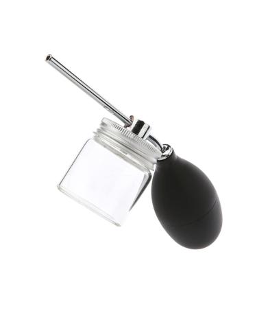 FOMIYES Household Spray Powder Bottle Hair Fiber Dispenser Portable Powder Sprayer Hair Supply Refillable Hair Fiber