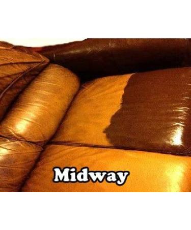 Furniture Leather Max Complete Leather Refinish and Repair Kit/Now with 3 Color Shades to Blend with/Leather & Vinyl Restorer (Deep Browns) - Buy Online on GoSupps.com