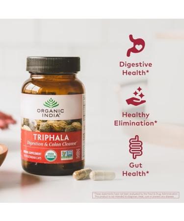 Triphala Herbal Supplement - Digestive & Immune Support Antioxidant-Rich Vegan Non-GMO - 90 Capsules + Measuring Spoon | Pack of 3 - Shop Internationally - Buy Online on GoSupps.com
