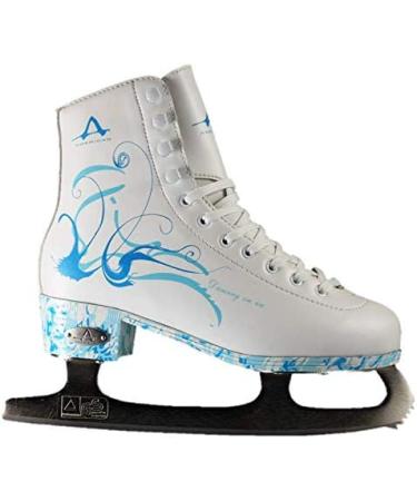 American Athletic Shoe Women's Sumilon Lined Figure Skates - Turquoise Outsole (Size 6) - Buy Online on GoSupps.com