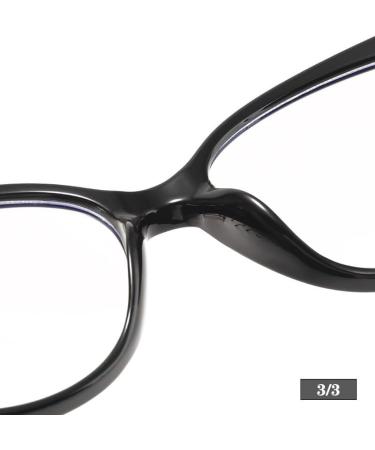 Trendy Anti-UV Blue Light Blocking Oversized Cat-Eye Reading Glasses +150 - Flat Light Mirror Black-Red | International Shipping - Buy Online on GoSupps.com