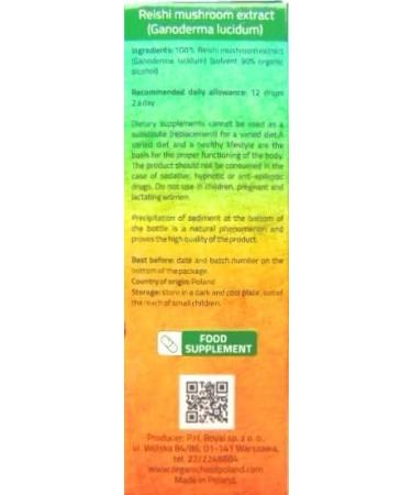 Royal Brand Reishi Mushroom Supplement/Our Reishi Mushroom Extract Promotes Longevity/Reishi Mushroom Tincture - 50ml / 1.7 Fl Oz - Buy Online on GoSupps.com