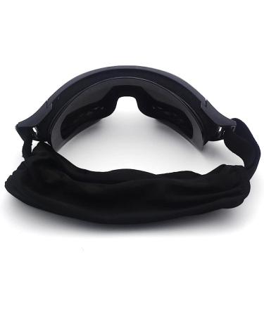 HARGLESMAN Airsoft Goggles Tactical Safety Glasses | Anti-Fog Interchangeable Lenses for Hunting, Cycling, Paintball - Black - Buy Online on GoSupps.com