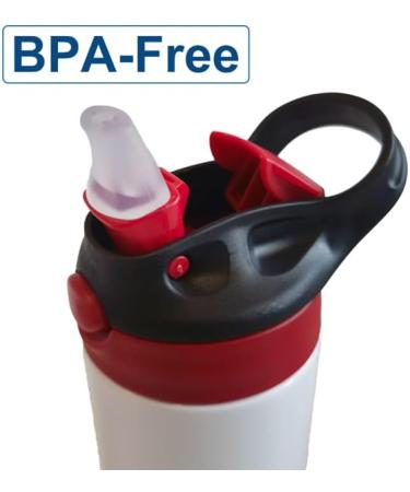 2 Pack 12oz Sublimation Toddler Tumblers - Pink and Blue Lids - Buy Online on GoSupps.com