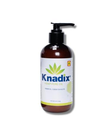 Knadix Hemp Oil Cream Pack of 2 - 8oz each - Sensitive Skin Formula for Inflammation & Pain Relief - Moisturizing and Emollient - Buy Online on GoSupps.com