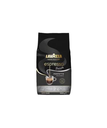 Lavazza Barista Perfetto Arabica and Robusta Drum Roast Coffee Beans 1 Kg Pack of 6