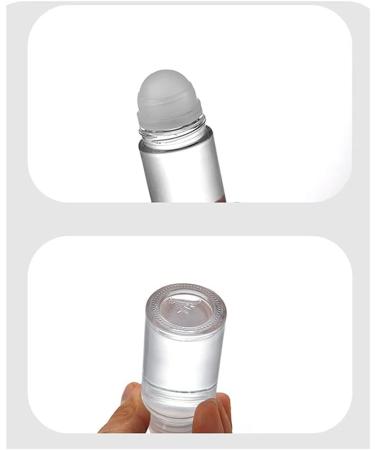 FSSTUD 2 Pack 50ml Roll-On Glass Bottles | Refillable Perfume & Essential Oil Containers | International Shipping Available - Buy Online on GoSupps.com