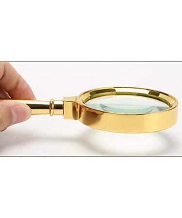 YANYUESHOP All Metal Handheld Reading Glasses - HD Optical 3X Magnification for Seniors - Perfect for Newspapers & Office Use - Buy Online on GoSupps.com