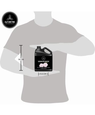 Naturevibe Botanicals Eau de g ranium hydrosol 947 2 g - Buy Online on GoSupps.com