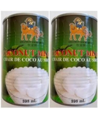 ASIANBOY Brand Coconut Meat in Syrup 2X 398ml - Buy Online on GoSupps.com