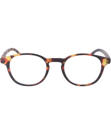 Montana Eyewear Extra Flat Reading Glasses MR52 - Havana Plastic Spring Hinge +1.50 DPT with Case - International Shipping - Buy Online on GoSupps.com