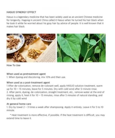 Hasuo Herbal Solution Treatment 750ml/ 25.36 fl.oz Balancing Oil & Moisture - Buy Online on GoSupps.com