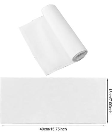 Organic Castor Oil Pack Towels - Reusable 2-Piece Set | Soothing Heat for Liver Belly & Joints | 40x18 cm Organic Cotton Flannel - Buy Online on GoSupps.com