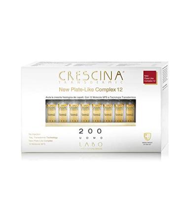 Lava CreSCINA TRANSDERMIC NEW PLATE-LIKE COMPLEX 12 Ri-Crescente Hair 200 Men 40 Vial