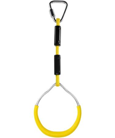 Let'sGood Colorful Ninja Gymnastic Rings for Kids - Outdoor Playground Equipment for Swing, Monkey Bars, Climbing & Obstacle Course - Buy Online on GoSupps.com