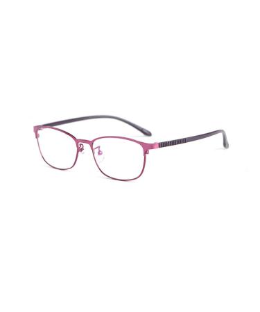 HQMGLASSES Women TR90 Intelligent progressive multifocal photochromic reading glasses HD resin lens blocking blue light outside sunglasses / UV400 diopters +1.0- +3.0 purple +1.25 +1.25 purple