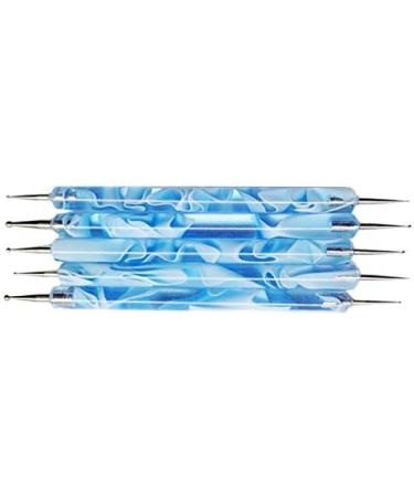 iFutniew 10 Wave Bar Chain Link Needle Point Pen Point Drill Pen Can Be Used to Embellish Gel Nail Skills - Buy Online on GoSupps.com