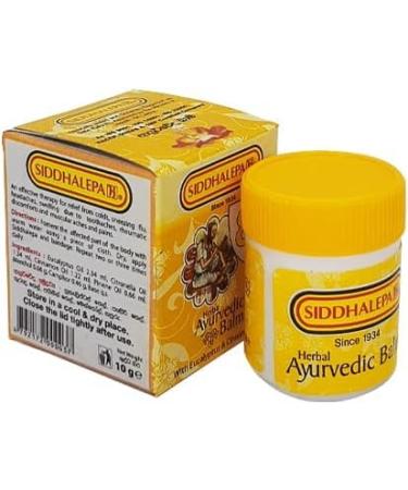 Hettigoda Industries Siddhalepa Ayurvedic Herbal Balm 50g 10g x 5 pices the best way to relieve aches and pains