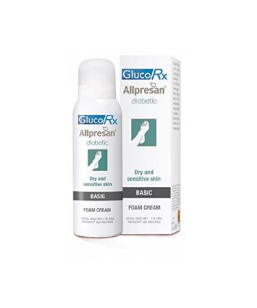 GlucoRx Allpresan Diabetic Foot Foam Cream (BASIC 125ml)