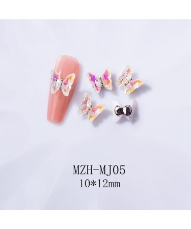 3D Nail Art Rhinestone Crystal AB Butterfly Charms Sparkle Nail Decoration Jewerlry Hand Craft DIY Accessories (MJ05) - Buy Online on GoSupps.com