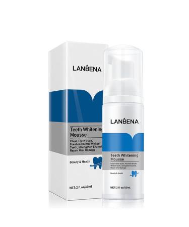 Mousse whitening and strengthening of teeth fresh breath and effective removal of tartar