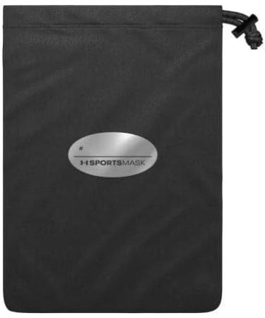 Under Armour Adult Sports Mask Black (002)/Silver Chrome X-Small/Small X-Small/Small - Sports Mask Black (002)/Silver Chrome - Buy Online on GoSupps.com